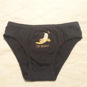 Go Softwear Black Top Banana Cotton Briefs Size L